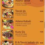 Menu Agha donner Casablanca